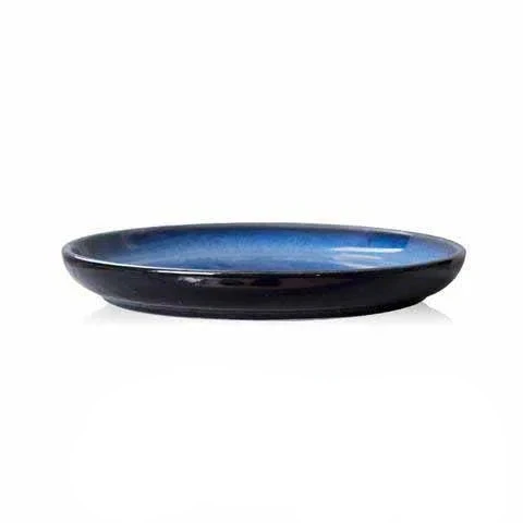 Assiette japonaise bleue - Image 3