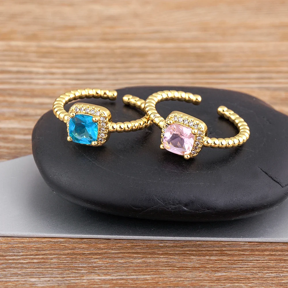 Bague Japonaise en Zircone Cubique - Image 2