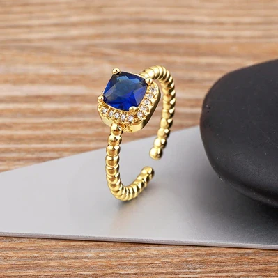 Bague Japonaise en Zircone Cubique - Image 4