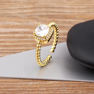 Bague Japonaise en Zircone Cubique - Image 8