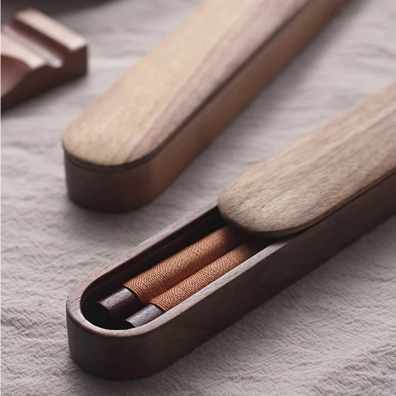 Baguette japonaise avec boîte en bois - Image 2