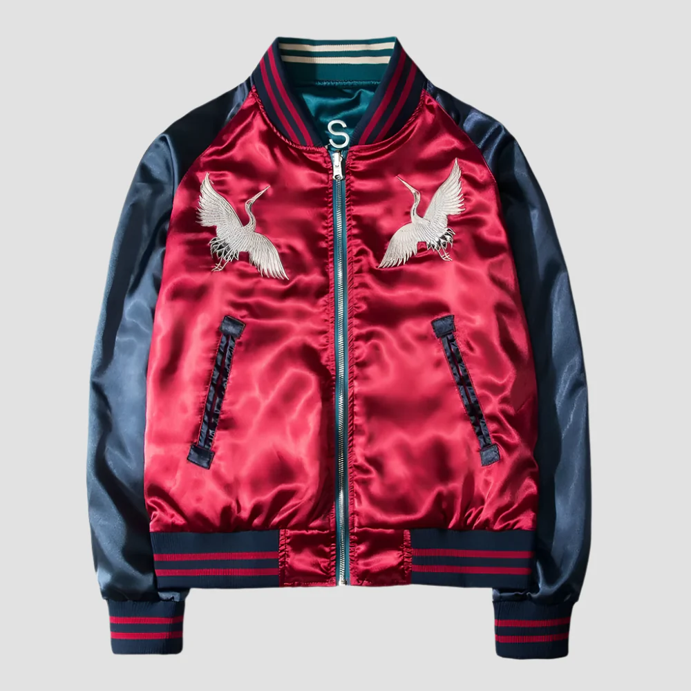 Bomber Femme Imprimé Japonais
