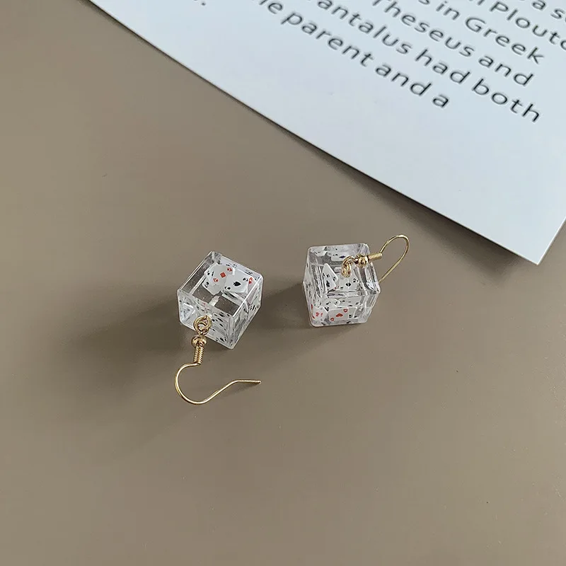 Boucle d'oreille japonaise Cartes poker - Image 6
