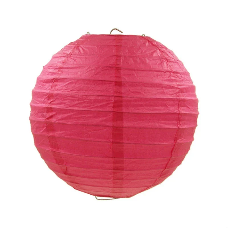 Boule Japonaise en Papier Rose - Image 2