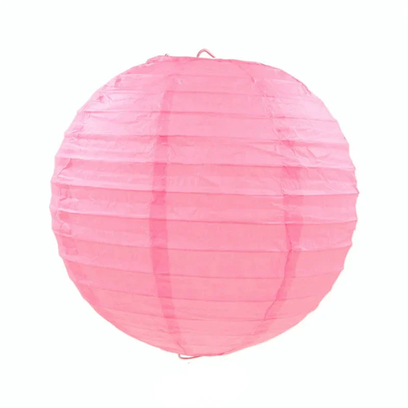 Boule Japonaise en Papier Rose - Image 3