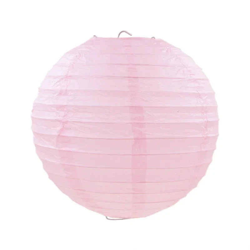 Boule Japonaise en Papier Rose - Image 4