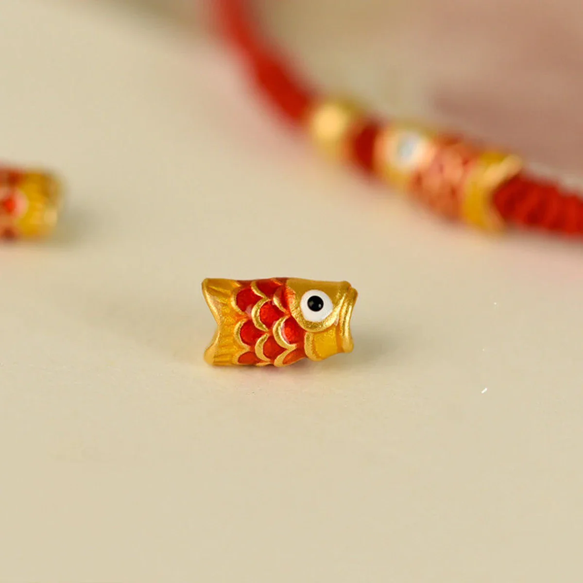 Bracelet Japonais tressé poisson koi - Image 5