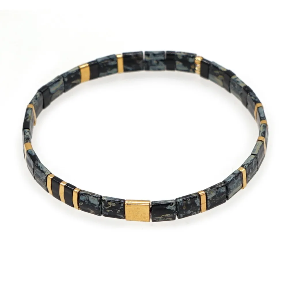 Bracelet Miyuki en perles de verre Tila