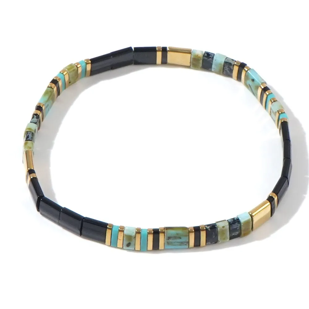 Bracelet Miyuki en perles de verre Tila - Image 2