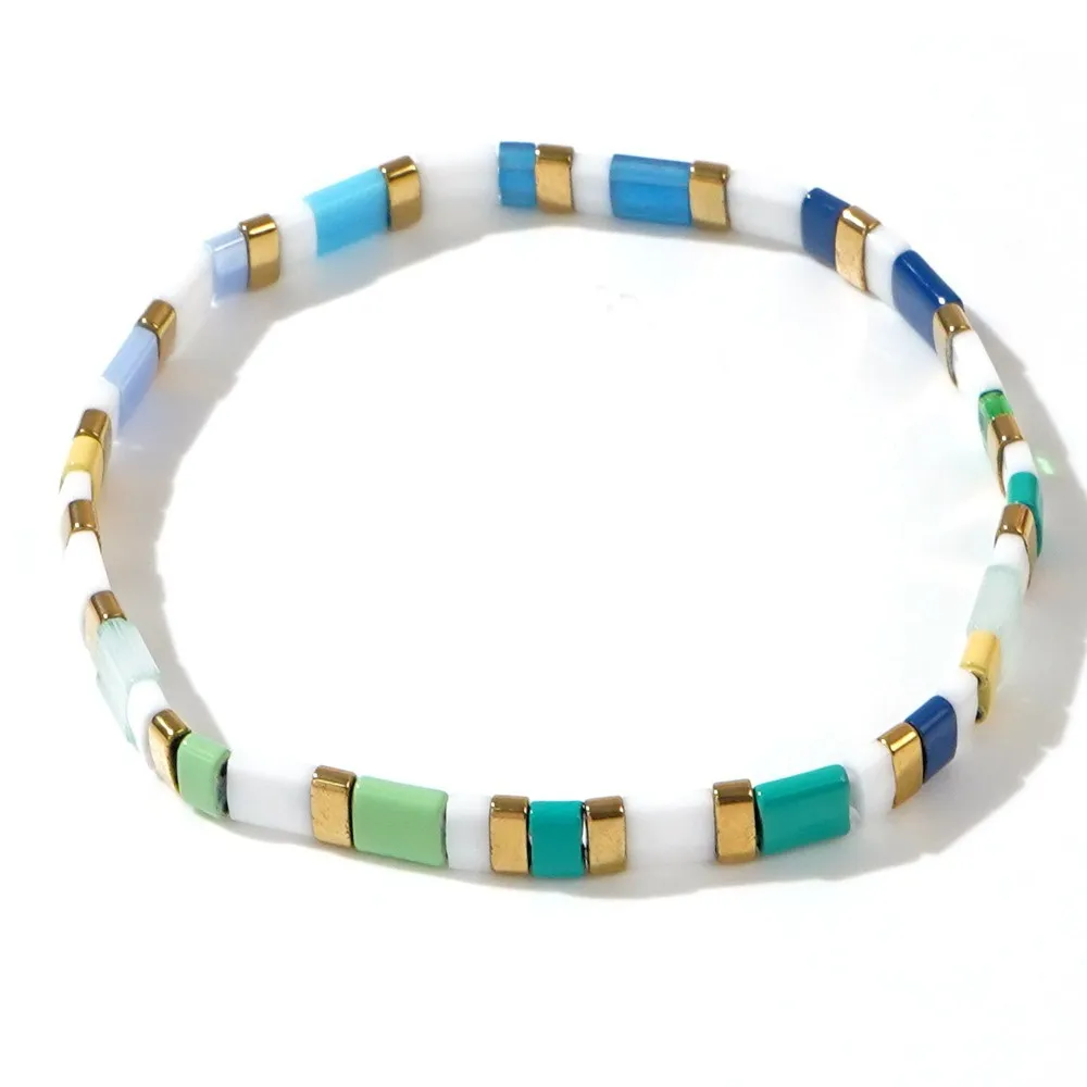 Bracelet Miyuki en perles de verre Tila - Image 4