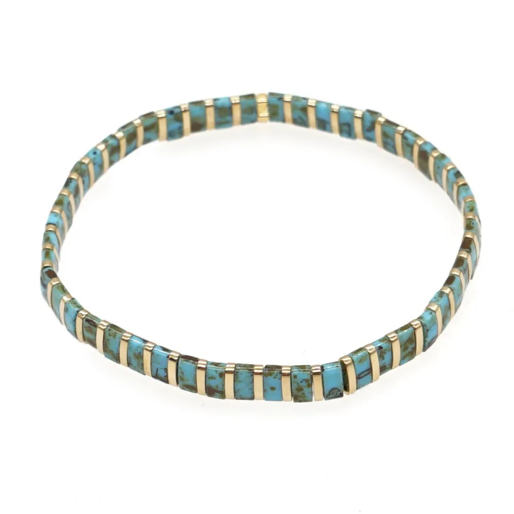 Bracelet Miyuki en perles de verre Tila - Image 5