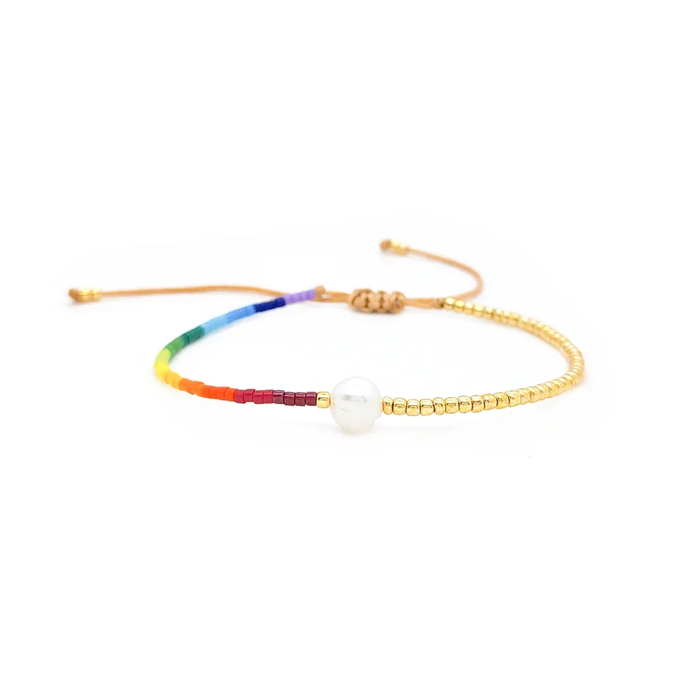 Bracelets Miyuki Boho arc-en-ciel - Image 5