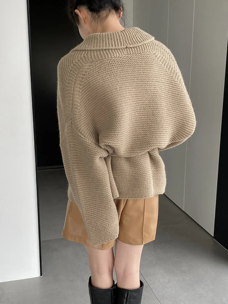 Veste Cardigan Kimono Femme Tricoté - Image 2
