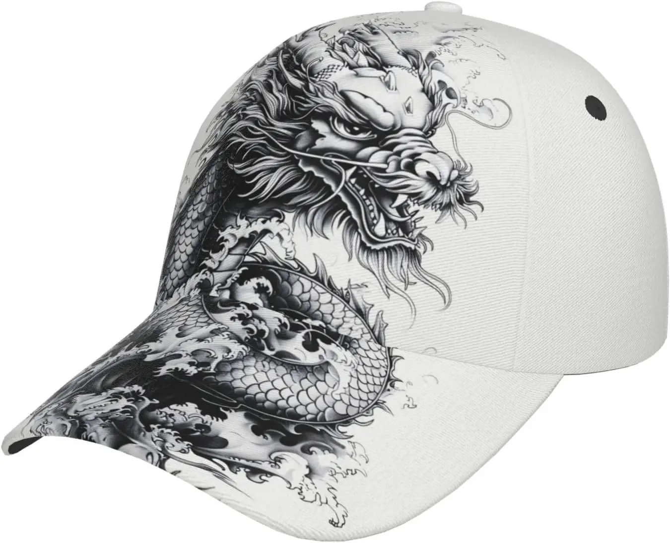 Casquette Japonaise À Motif Dragon - Image 2