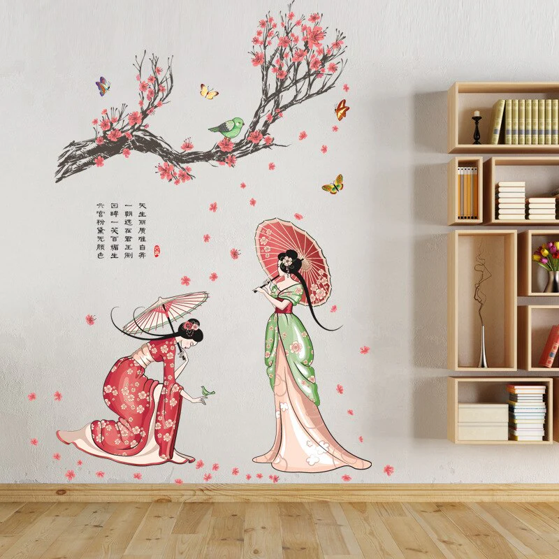 Cerisier Japonais Stickers Japonais - Image 3