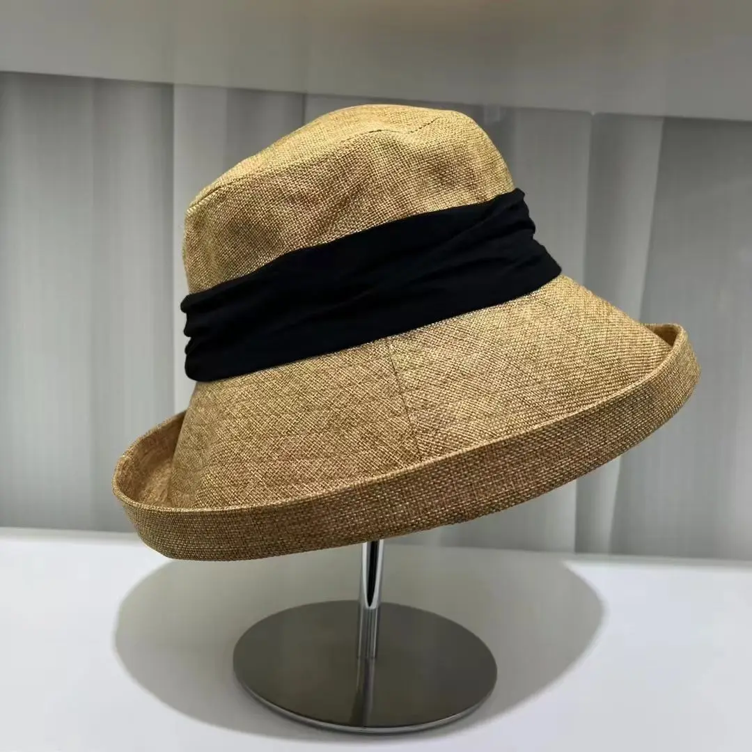 Chapeau Japonais Femme en Lin - Image 2