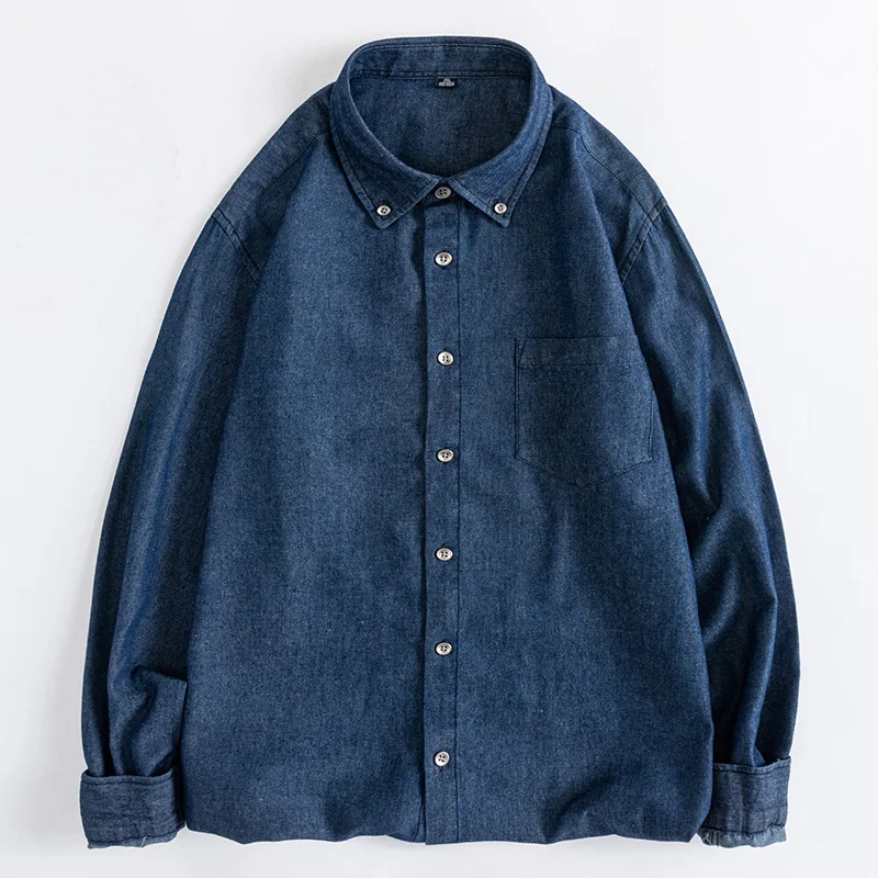 Chemise Japonaise En Jean Vintage - Image 3