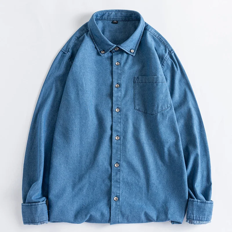 Chemise Japonaise En Jean Vintage - Image 4