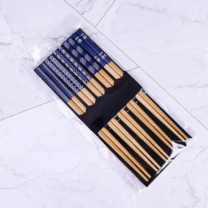 Coffret baguettes japonaise sushi en bambou - Image 12