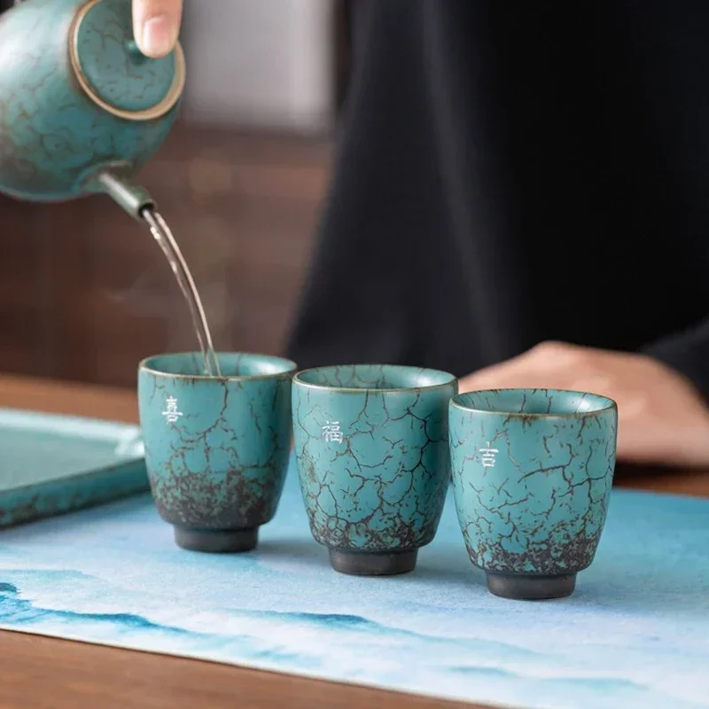 Coffret Tasse à thé en céramique japonaise - Image 3