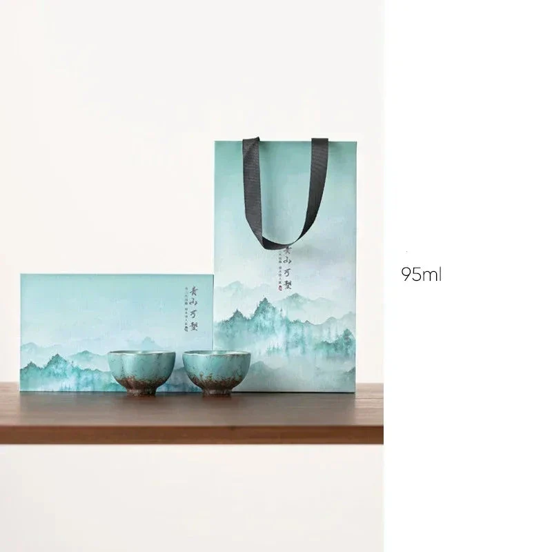 Coffret Tasse à thé en céramique japonaise - Image 5