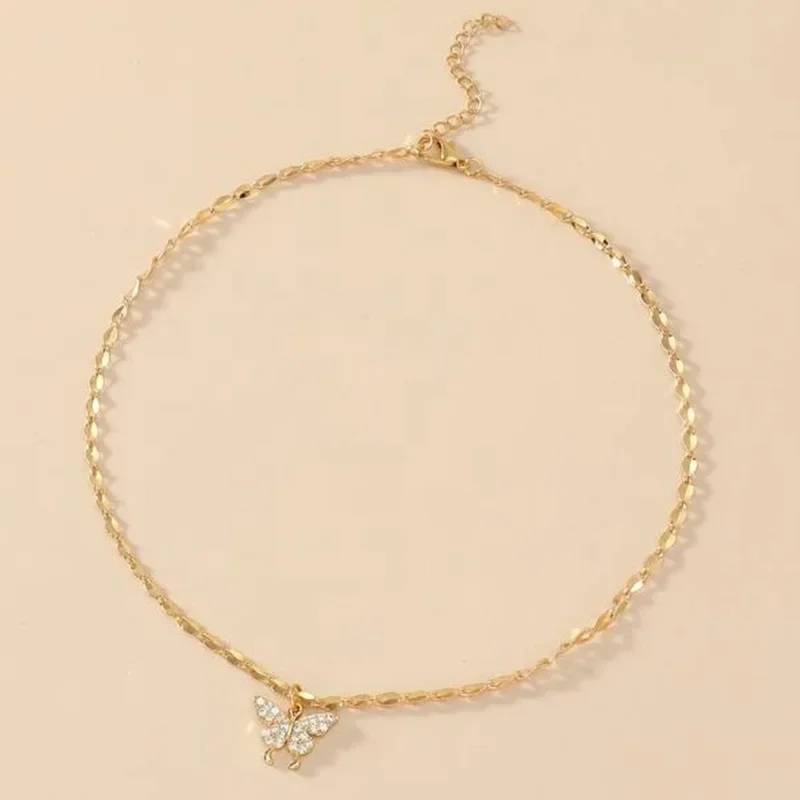 Collier en cristal papillon japonais - Image 5