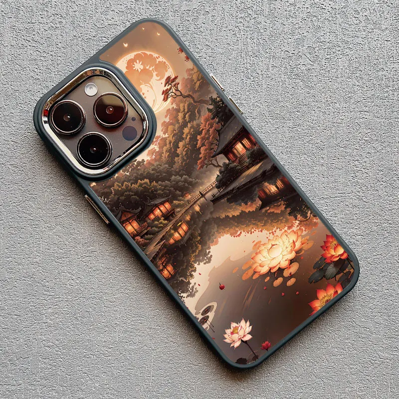 Coque de téléphone japonaise iPhone Nature