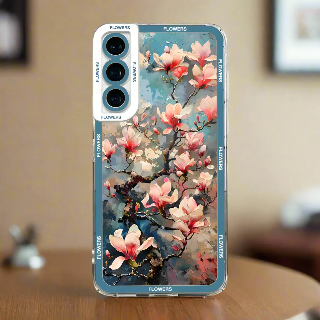 Coque de Téléphone Japonaise Samsung Fleurs de Cerisier