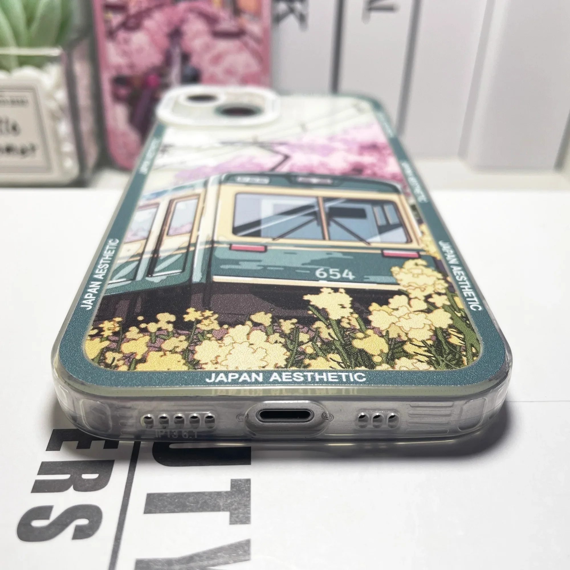 Coque Japonaise iPhone Motif Train - Image 3