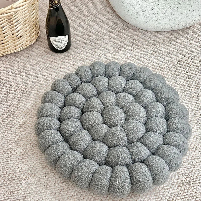 Coussin Japonais Doux Tissé Fleur - Image 8