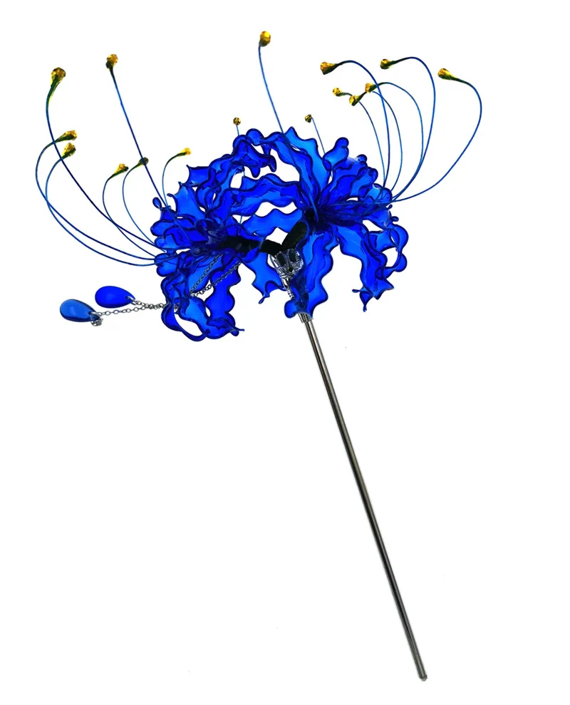 Épingle Kanzashi Fleur Lycoris Japonais - Image 7