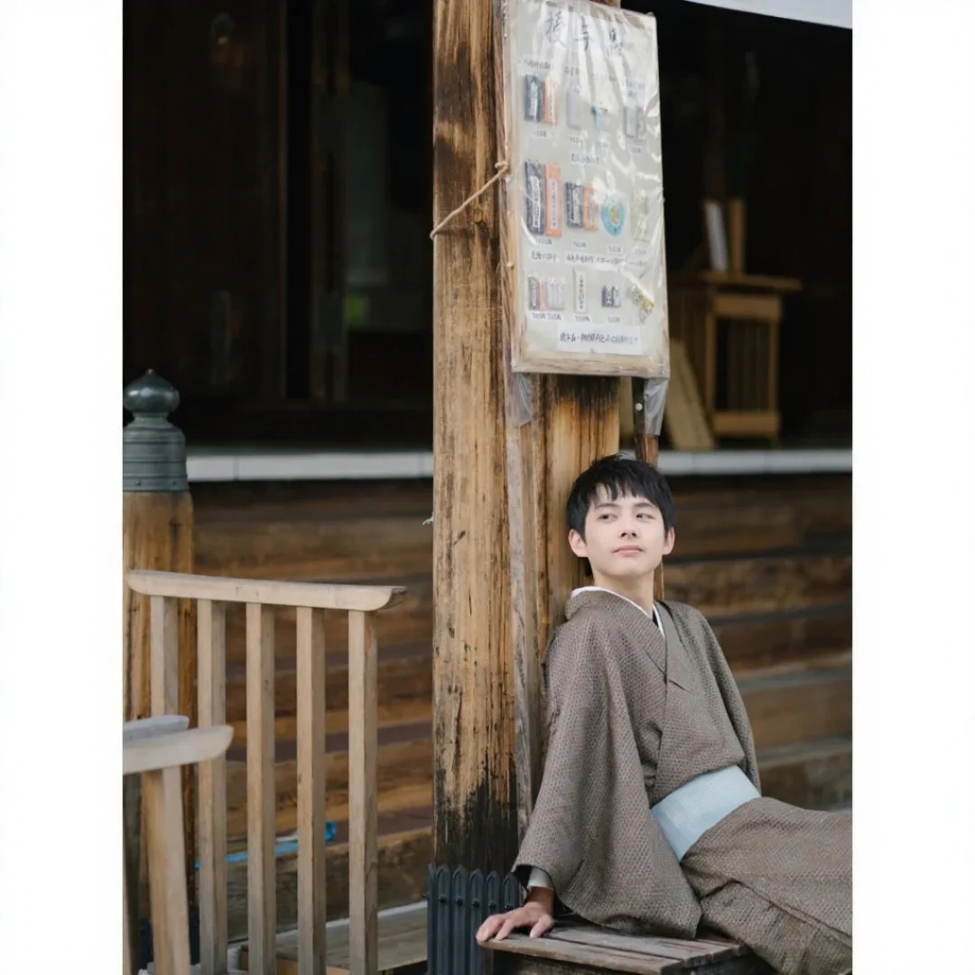 Kimono Japonais Homme Confortable Chic - Image 5