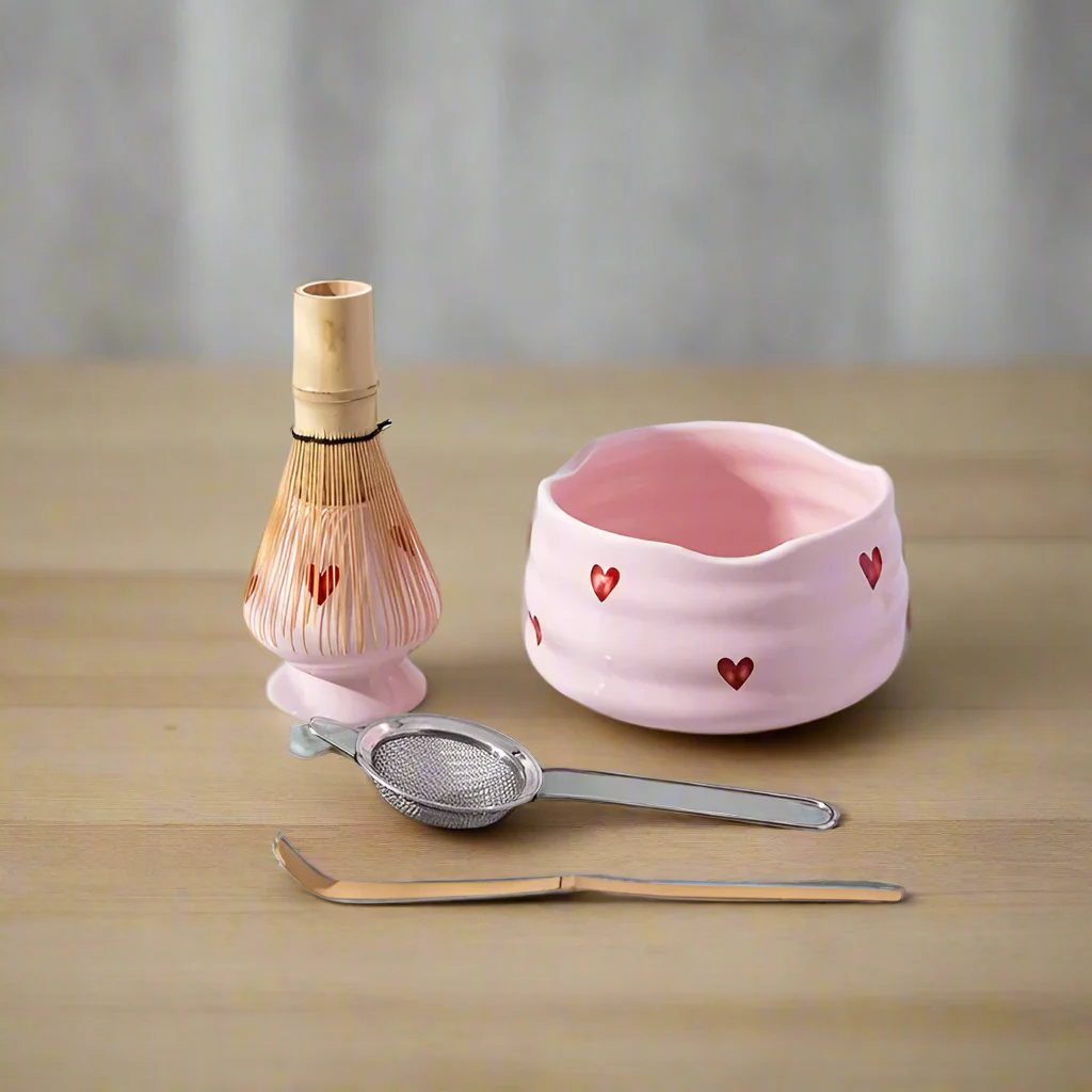 Kit Matcha Rose Coeur