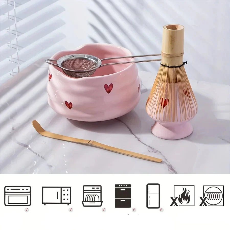 Kit Matcha Rose Coeur - Image 5