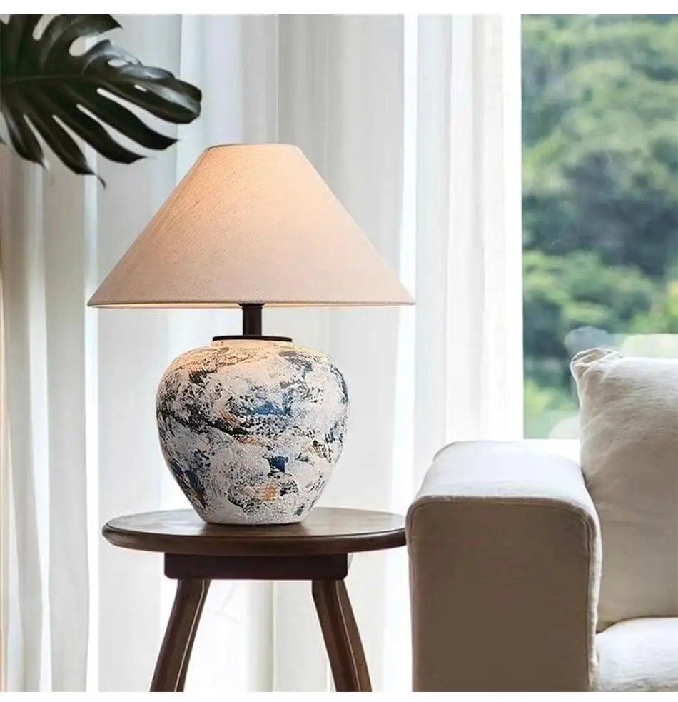 Lampe Japonaise Céramique Artisanale - Image 2