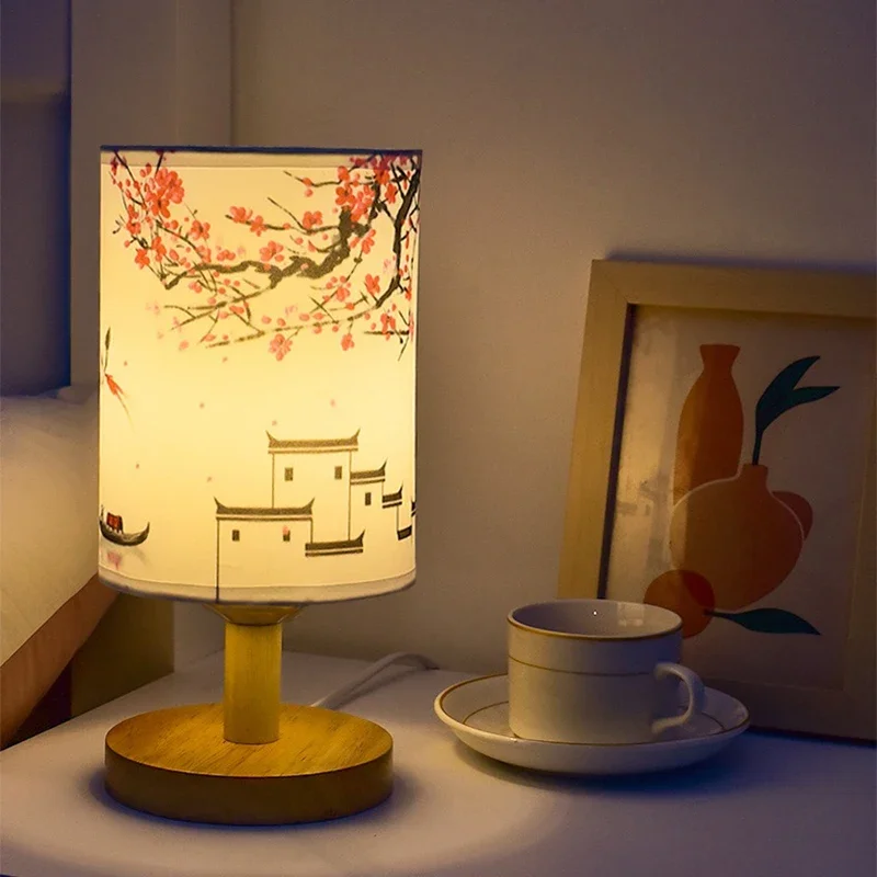 Lampe Japonaise en Tissu - Image 2