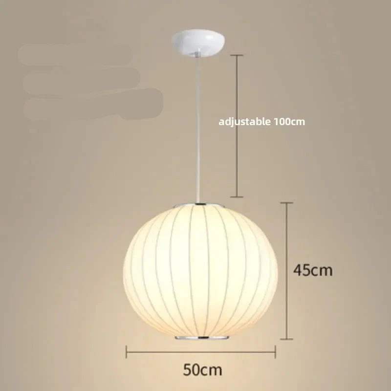 Lampe Japonaise Suspension Ronde - Image 3