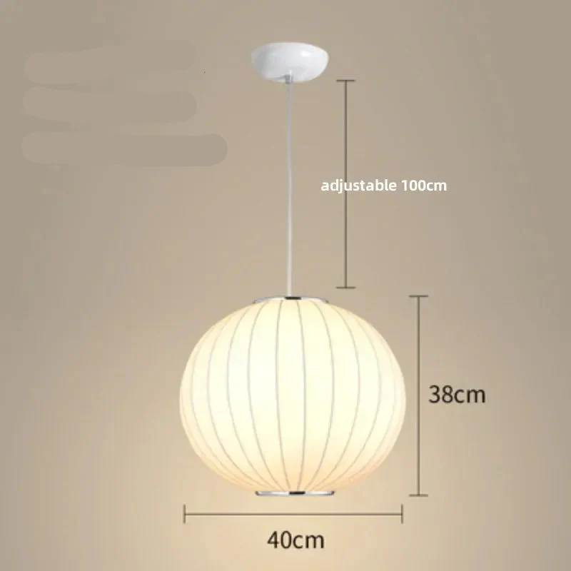 Lampe Japonaise Suspension Ronde - Image 4