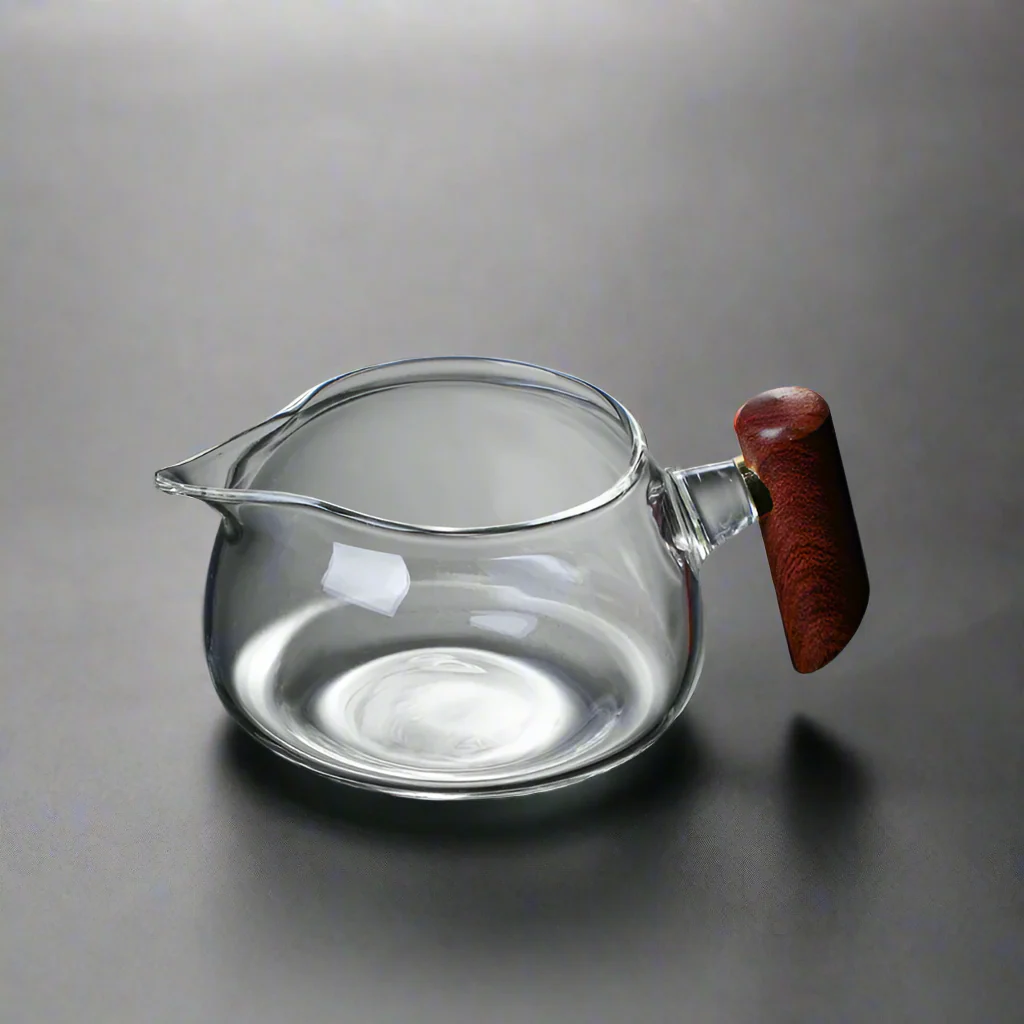 Mini Théière Japonaise en Verre à Poignée - Image 4