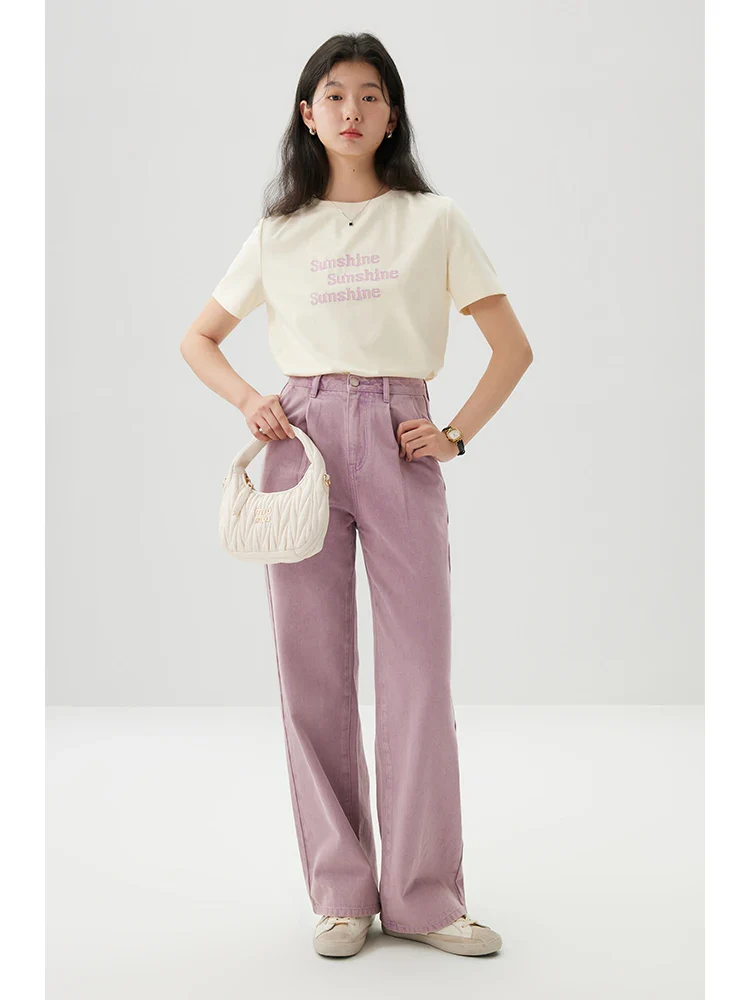 Pantalon Chic Rose pour Femme - Image 2