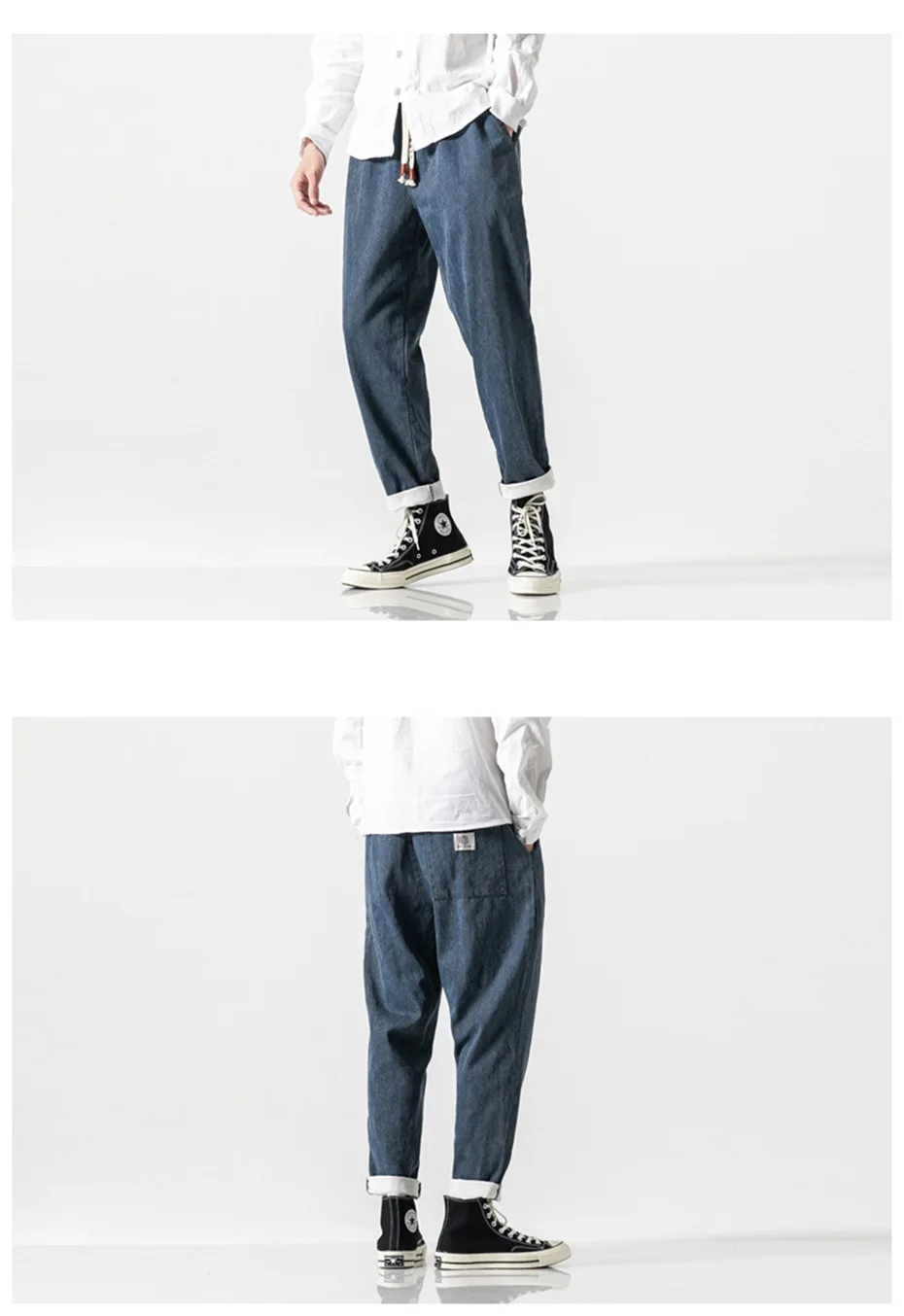 Pantalon en Jean Style Classique Japonais - Image 7