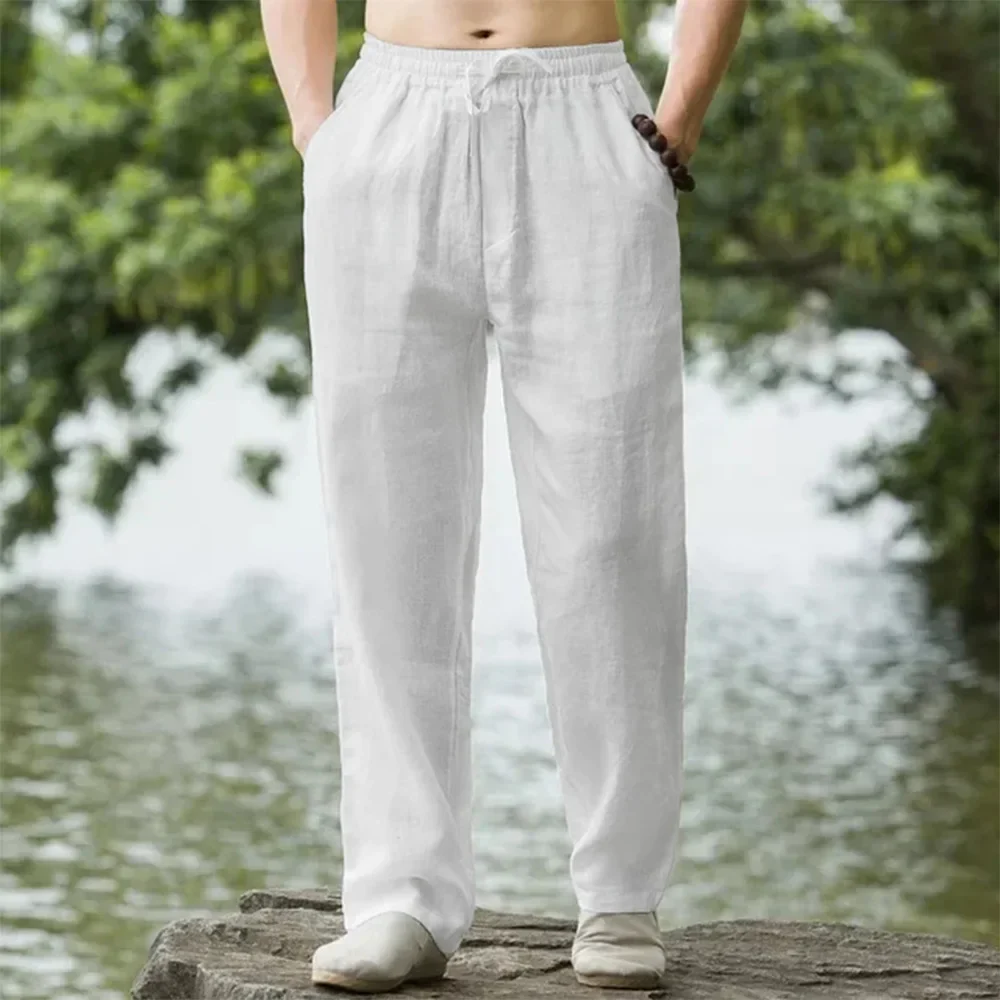 Pantalon Japonais d’Eté Léger en Lin - Image 7