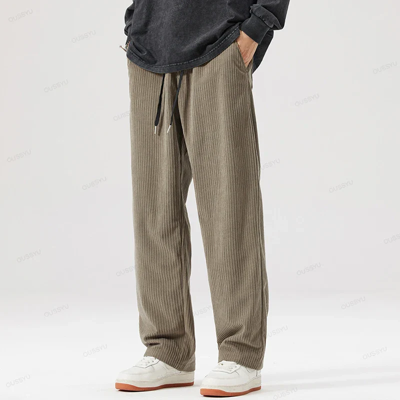 Pantalon Japonais Droit en Velours - Image 2