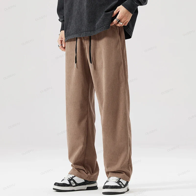 Pantalon Japonais Droit en Velours - Image 3