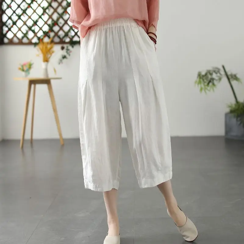 Pantalon Japonais en Toile Femme - Image 3