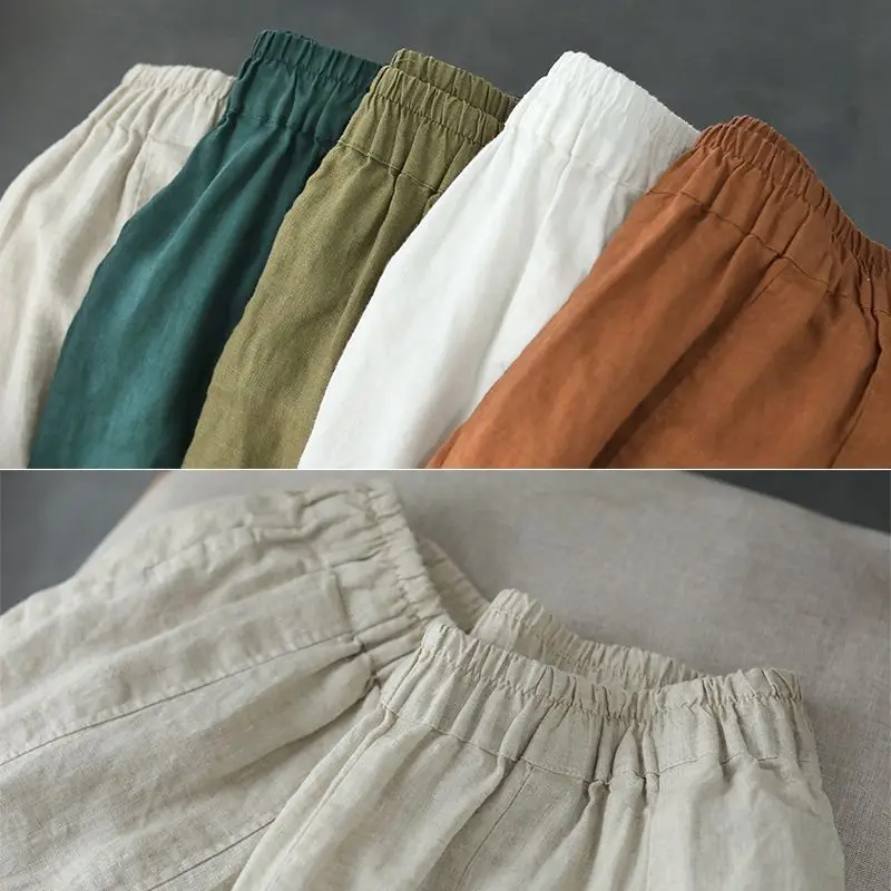Pantalon Japonais en Toile Femme - Image 6