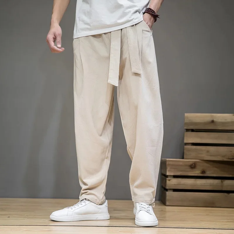 Pantalon Japonais Homme Souple - Image 2