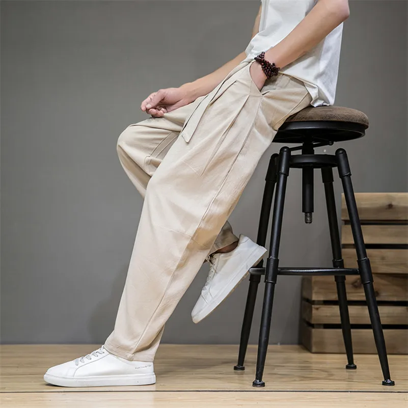 Pantalon Japonais Homme Souple - Image 4