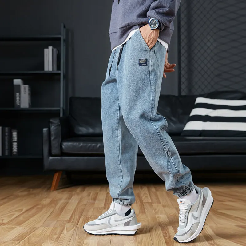 Pantalon Japonais Jean Cargo Homme