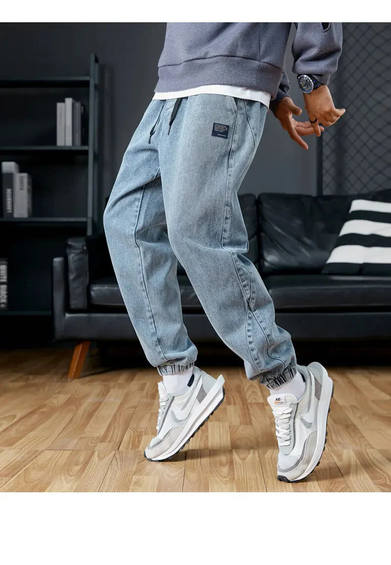Pantalon Japonais Jean Cargo Homme - Image 3
